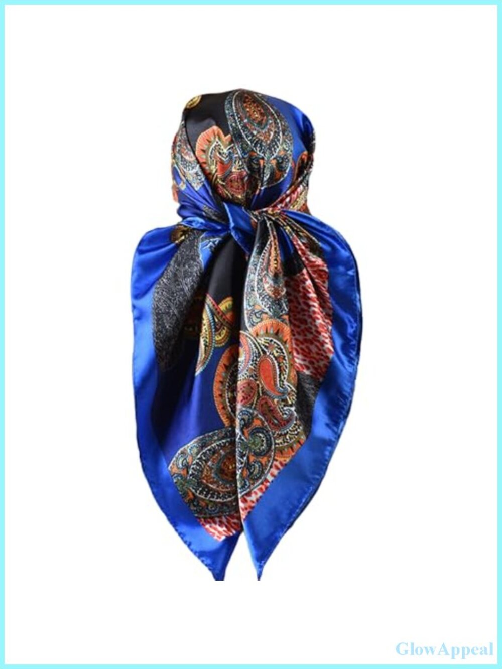 Women's Silk Touch Square Scarf Head Scarf Neck Scarf Hair Bandana